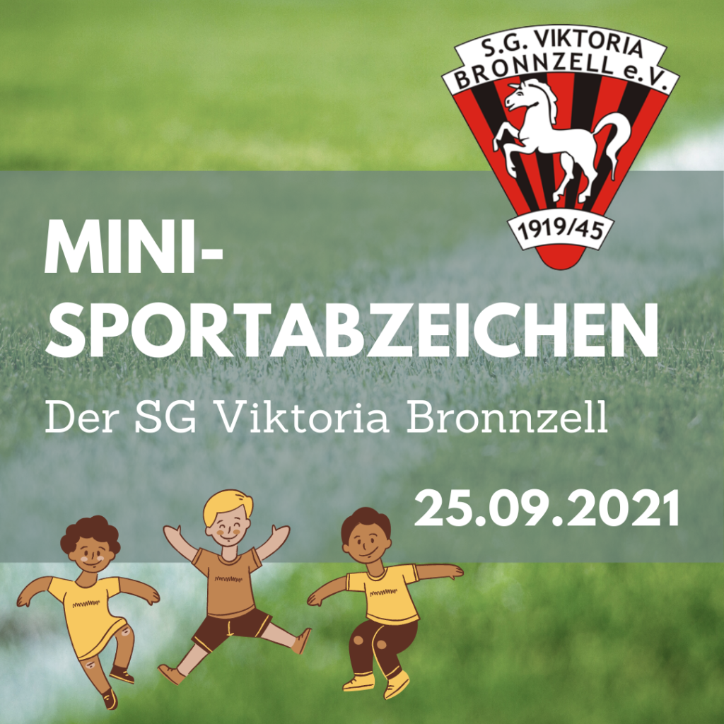 Mini-Sportabzeichen der SG Viktoria Bronnzell
